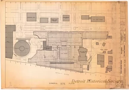 Blueprint - Civic Center Plaza - General Site Plan