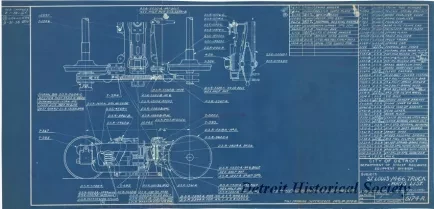 Blueprint - St. Louis - M-66 Truck Parts List
