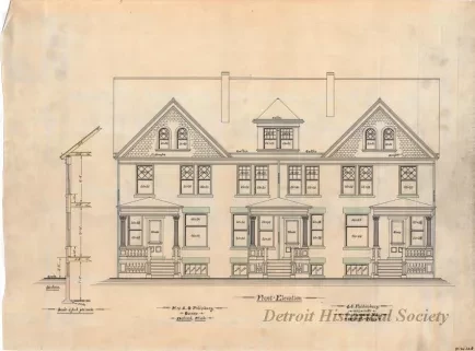 Drawing, Architectural - Front Elevation