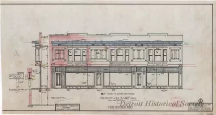 Drawing, Architectural - Front Elevation