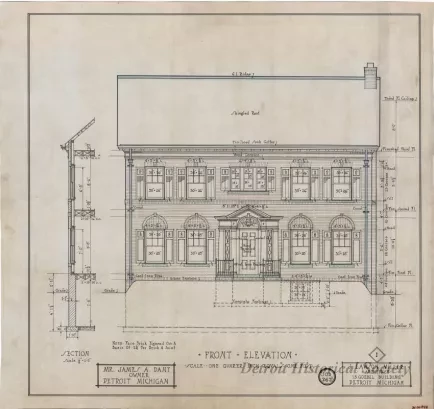 Drawing, Architectural - Front Elevation
