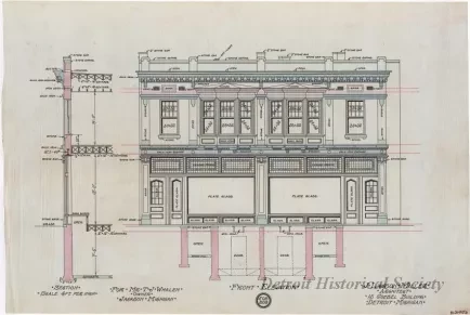 Drawing, Architectural - Front Elevation