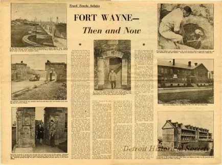 Newspaper - Truck Tracks