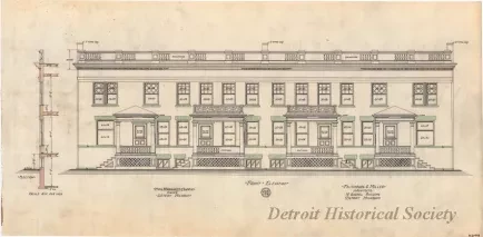 Drawing, Architectural - Front Elevation
