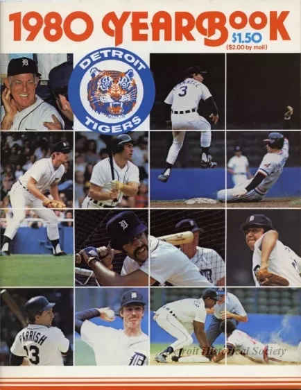 Yearbook - Detroit Tigers 1980 Yearbook