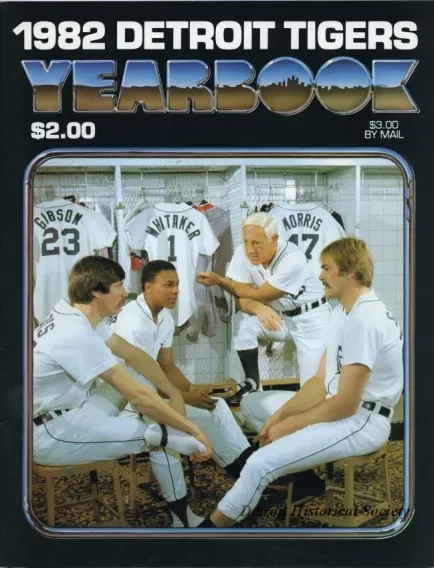 Yearbook - 1982 Detroit Tigers Yearbook
