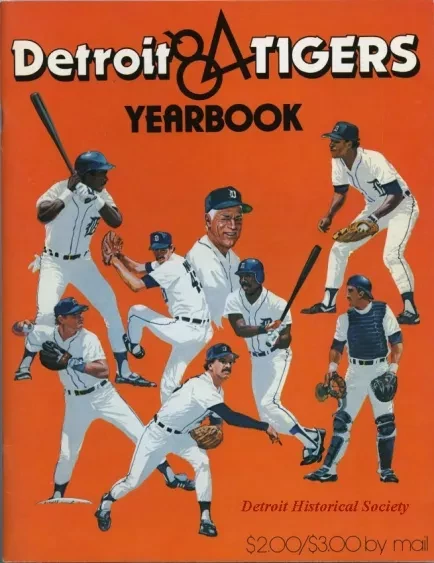 Yearbook - Detroit Tigers 1984 Yearbook