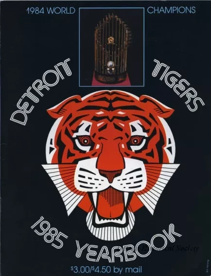 Yearbook - Detroit Tigers 1985 Yearbook