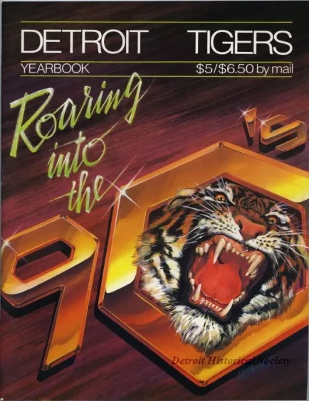 Yearbook - Detroit Tigers Yearbook 1990