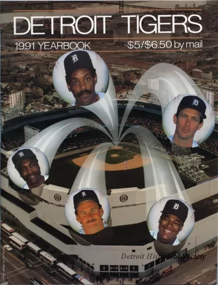 Yearbook - Detroit Tigers Yearbook 1991