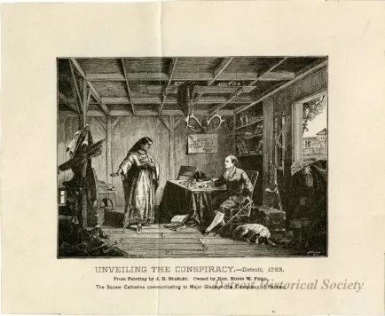 Print - Unveiling the Conspiracy, Detroit 1763