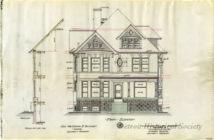 Drawing, Architectural - Front Elevation