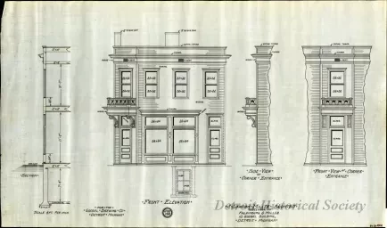 Drawing, Architectural - Front Elevation