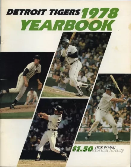 Yearbook - Detroit Tigers 1978 Yearbook