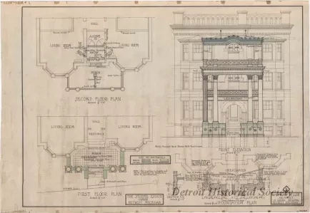 Drawing, Architectural - The Stoepel Estate
[Lexington Apartments]