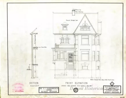 Drawing, Architectural - Front Elevation