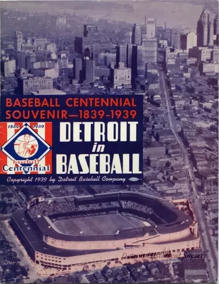 Souvenir - Baseball in Detroit