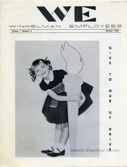 Newsletter - WE Winkelman Employees, Vol. 1, No. 4
October, 1956