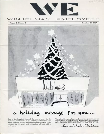 Newsletter - WE Winkelman Employees, Vol. 2, No. 3
December 20, 1957