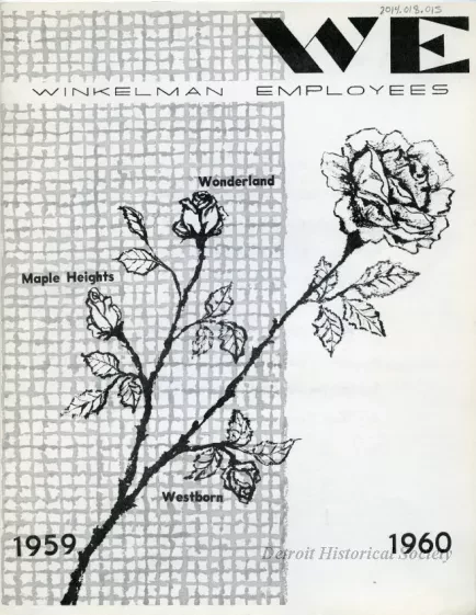 Newsletter - WE Winkelman Employees
1959 - 1960