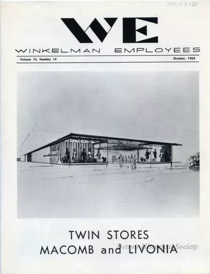 Newsletter - WE Winkelman Employees, vol. 10, no. 14
October, 1964