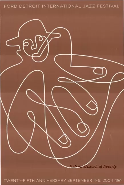 Poster - Ford Detroit International Jazz Festival