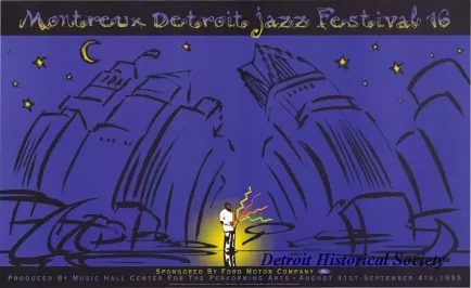 Poster - Montreux Detroit Jazz Festival 16