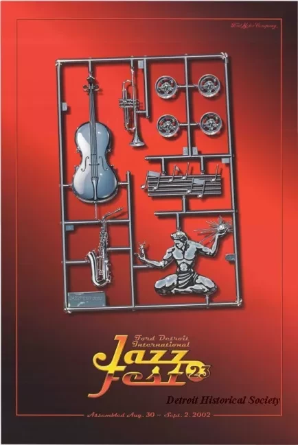 Poster - Ford Detroit International Jazz Fest 23