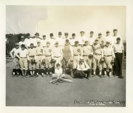 Print, Photographic - Belle Isle Old Timers Baseball Team