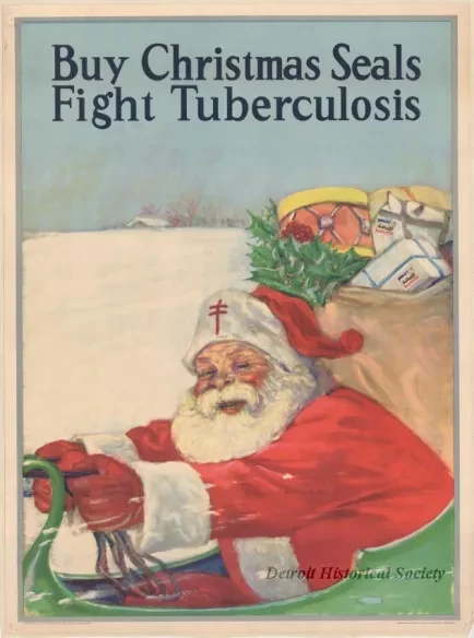Poster - Buy Christmas Seals - Fight Tuberculosis
