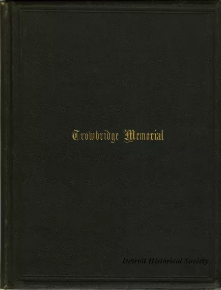 Book - Trowbrodge Memorial