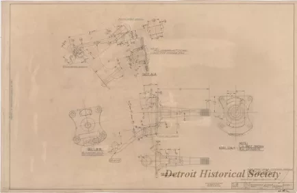 Drawing, Technical - Steering Knuckle Assy. [Assembly], R&L [Right & Left]