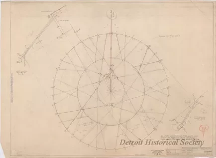 Drawing, Technical - Lacing Diagram - Road Wheel