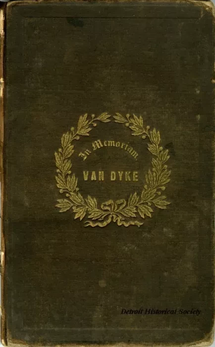 Book - In Memoriam Van Dyke
