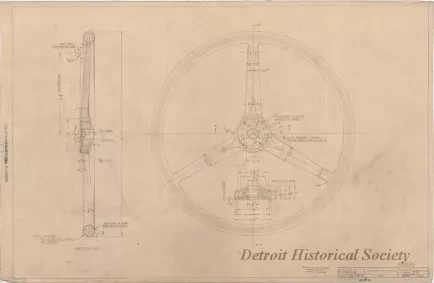 Drawing, Technical - Steering Wheel