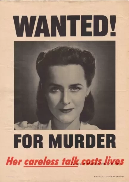 Poster - Wanted!  For Murder