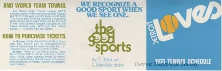 Program - World Team Tennis