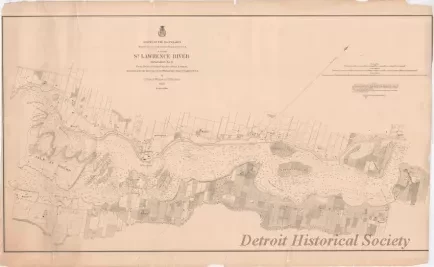 Chart, Navigational - St. Lawrence River, Detail Sheet No. 6,
From Galop Rapids to Point Iroquois