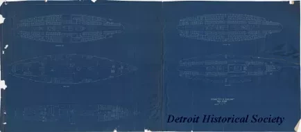 Blueprint - Steamer City of Cleveland, Deck Plans