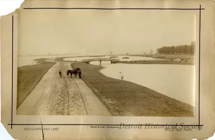 Print, Photographic - Boulevard and Lake