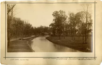 Print, Photographic - Loop Canal, Marsh Run Bridge