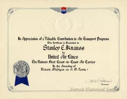 Certificate, Achievement
