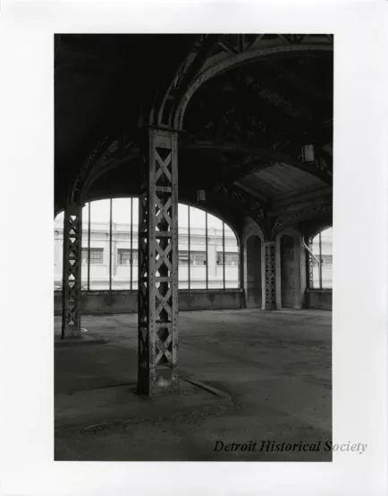 Print, Photographic - Michigan Central Train Depot, Framework