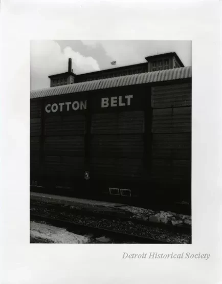 Print, Photographic - Michigan Central Train Depot, Cotton Belt