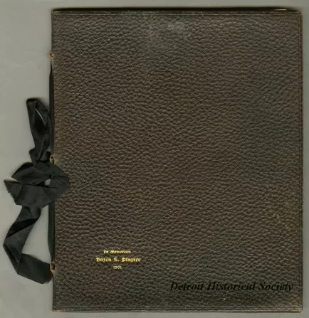 Booklet - In Memoriam Hazen S. Pingree 1901