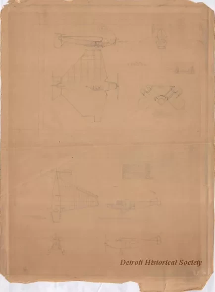 Drawing, Technical - Stout Cabin Batwing,
The Cootie