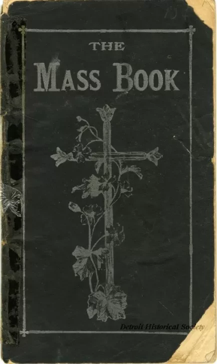Book, Prayer - The Mass Book, Together with Prayers Useful in Catholic Devotion and Explanations of Catholic Doctrine