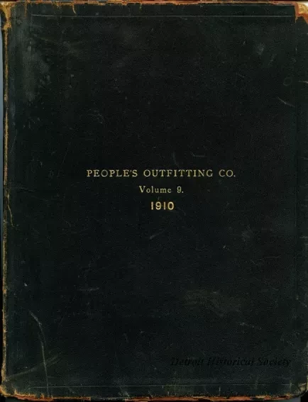 Catalog - People's Outfitting Co.
Vol. 9, 1910