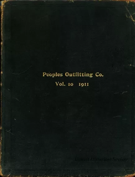 Catalog - People's Outfitting Co.
Vol. 10, 1911