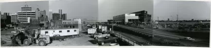 Print, Photographic - Joe Louis Arena Construction Area